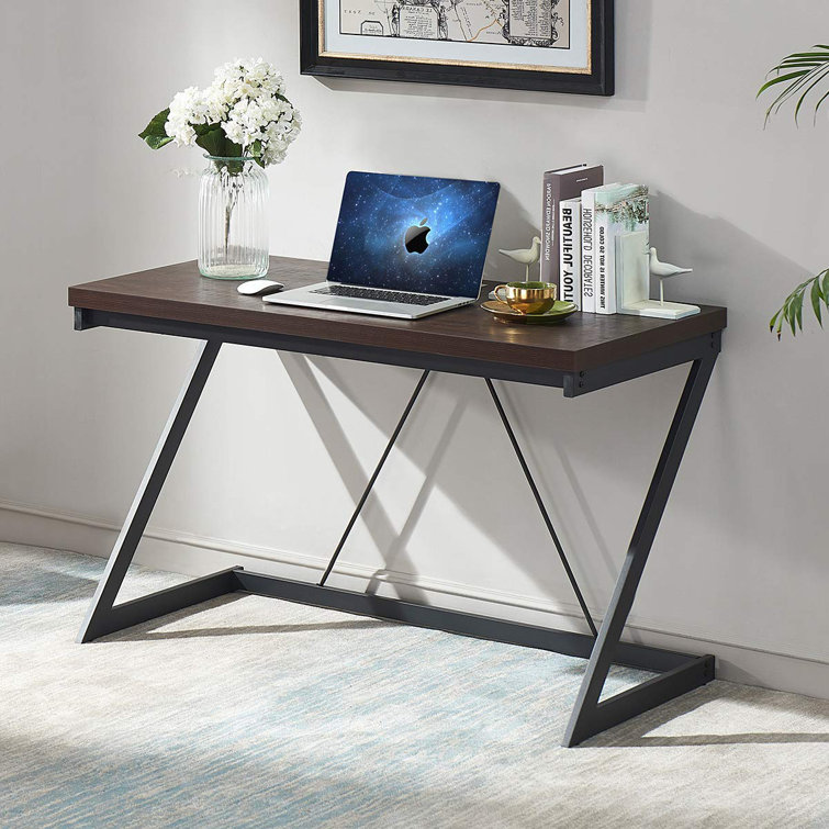 Latitude Run® Andrie Desk with Built in Outlets & Reviews Wayfair
